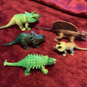 Assorted Dinosaur Toys set of 5